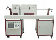 双温区滑轨式CVD系统(含预热器) CVD1200℃-II-SL 200D50-5Z